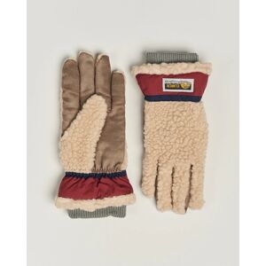 Elmer by Swany Sota Wool Teddy Gloves Beige/Wine