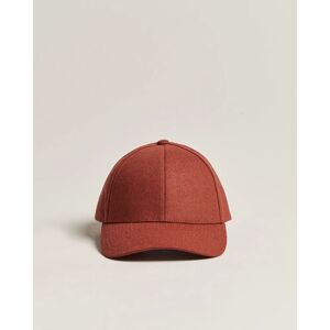 Varsity Headwear Flannel Baseball Cap Coppo Orange