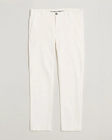 Morris Jeffrey Brushed Stretch Chino White