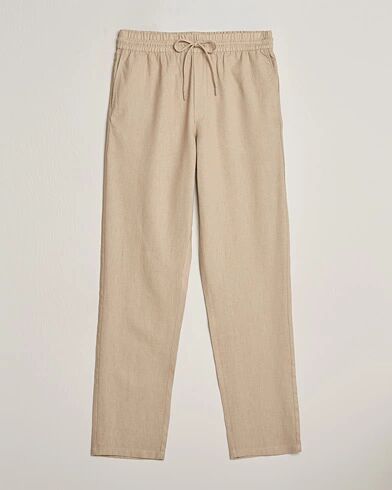 Les Deux Patrick Linen Pants Light Desert Sand