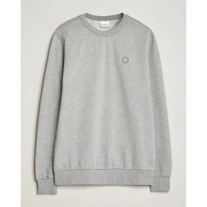 KnowledgeCotton Apparel Erik Badge Sweatshirt Grey Melange