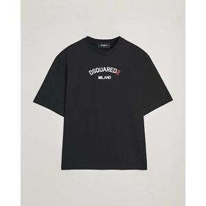 Dsquared2 Loose Fit Crew Neck T-Shirt Black