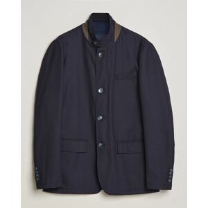 Herno Cotton/Cashmere City Jacket Navy