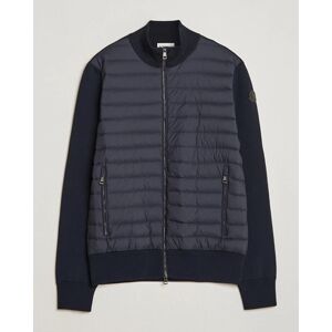 Moncler Light Hybrid Zip Jacket Navy