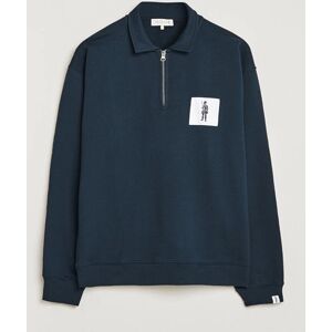 Mackintosh Dandyman Zip Sweat Navy