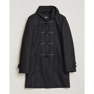 Gloverall Cashmere Blend Duffle Coat Black