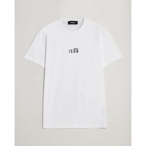 Dsquared2 Icon Small Logo Crew Neck T-Shirt White