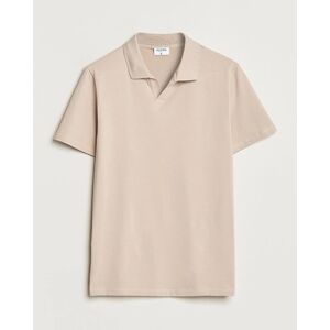 Filippa K Soft Lycra Polo T-Shirt Light Taupe