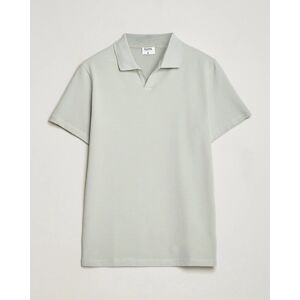 Filippa K Soft Lycra Polo T-Shirt Green Grey