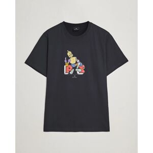 PS Paul Smith Robot Crew Neck T-Shirt Navy