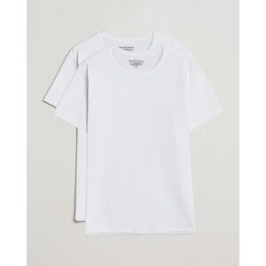 Bread & Boxers 2-Pack Crew Neck Tee White