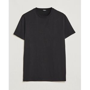 Dsquared2 2-Pack Cotton Stretch Crew Neck Tee Black