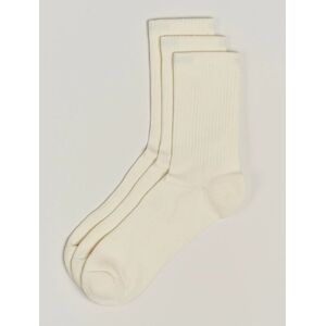 Sweyd 3-Pack Crew Cotton Socks White