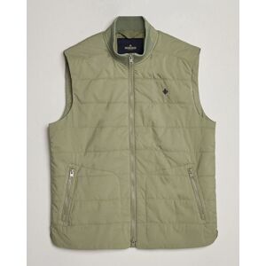 Morris Lewis Padded Vest Green