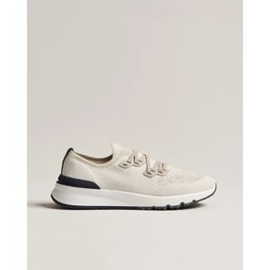 Brunello Cucinelli Mesh Running Sneakers Beige