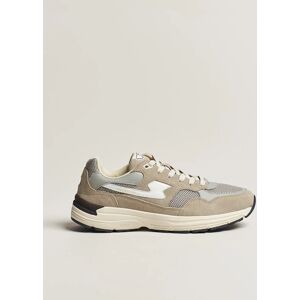 Stepney Workers Club Amiel S-Strike Suede Mix Runner Lt Grey