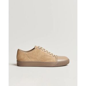 Lanvin Nappa Cap Toe Sneaker Light Brown