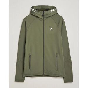 Peak Performance Rider Hooded Full Zip Pine Needle