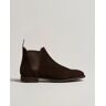 Crockett & Jones Chelsea 8 Boot Dark Brown Suede