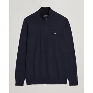 J.Lindeberg Kian Tour Merino Half Zip Navy