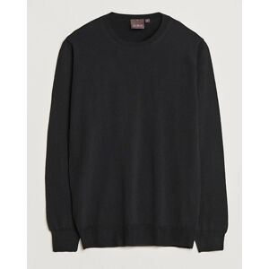 Oscar Jacobson Custer Merino Wool Roundneck Black