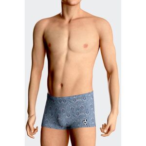 IMPETUS Boxer de bain imprime cornes d'abondance BLEU L homme