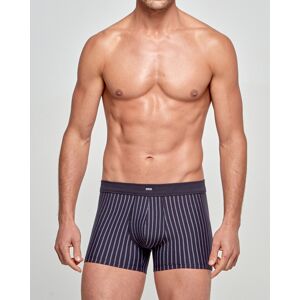 IMPETUS Boxer d'homme rayures Cotton Stretch BLEU FONCÉ L homme