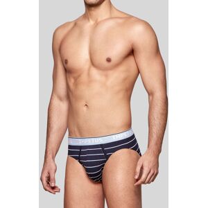 IMPETUS Slip d´homme rayures Bio Cotton BLEU FONCÉ M homme