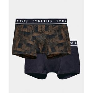 IMPETUS Lot de deux boxers de garçon en Modal VERT 8 anos enfant