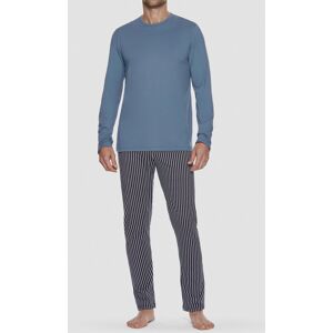 IMPETUS Pyjama Long d'homme en coton bio BLEU L homme