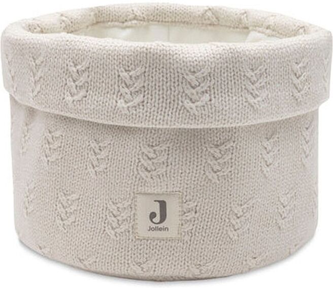 Jollein Panier de rangement Grain knit Oatmeal - Panier de rangement