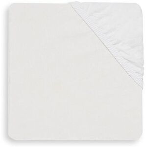 Jollein Drap-housse tissu Coton 60x120cm Blanc - Drap housse