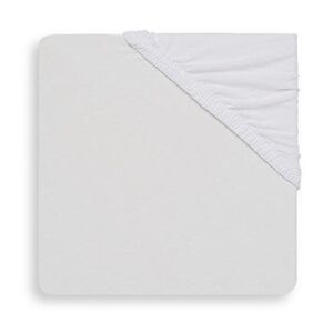 Jollein Drap-housse Jersey 60x120cm Blanc - Drap housse