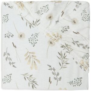 Jollein Drap-housse Jersey 60x120cm Fleurs sauvages - Drap housse