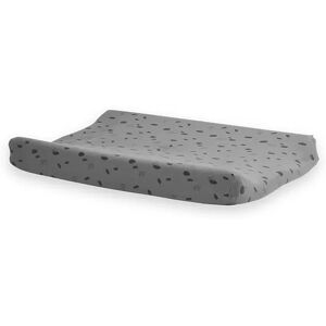 Jollein Housse matelas à langer Jersey 50x70cm Spot Gris Tempête par Jollein - Housse matelas à langer