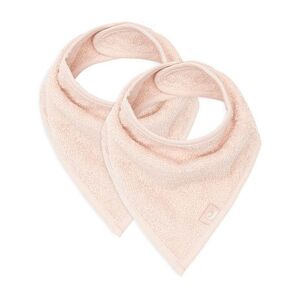 Jollein Bavoir Bandana Rose Pale (2pcs) - Bavoir bandana