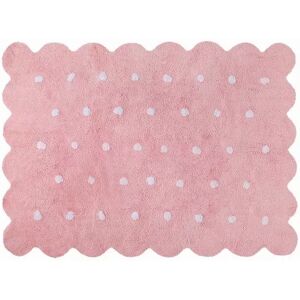 Lorena Canals Tapis Coton Galleta Rosa / Biscuit Pink par Lorena Canals - Tapis enfant