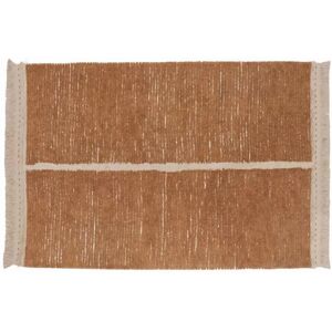 Lorena Canals Tapis Coton Lavable reversible Duetto Caramel par Lorena Canals - 170 x 240 cm - Tapis enfant