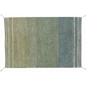 Lorena Canals Tapis Coton Lavable Reversible Twin Vintage Bleu par Lorena Canals - 170 x 240 cm - Tapis enfant