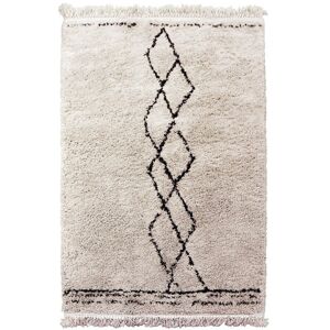 AFK Tapis shaggy FEZ - Beige - L - Tapis polypropylène