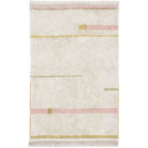 Lorena Canals Tapis Coton Lavable Lanes Vintage Nude par Lorena Canals - 90 x 130 cm - Tapis enfant