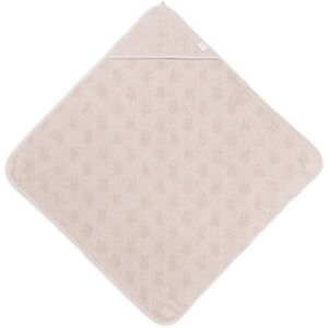 Jollein Cape de bain Éponge 75x75cm Miffy Jacquard Nougat - Cape de bain