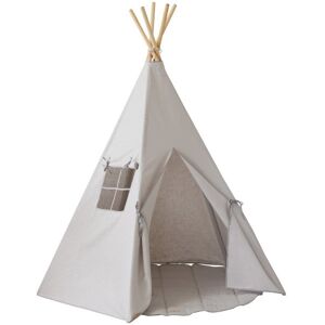 Moi Mili Tente Tipi avec tapis Gris Pigeon - Tipi