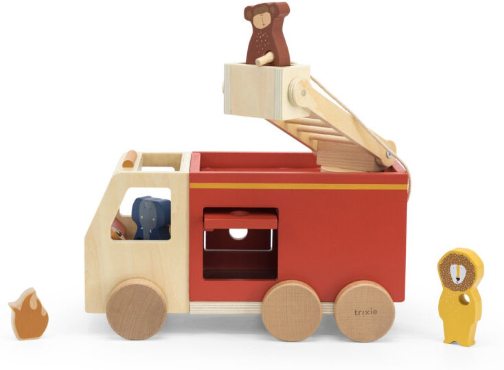 Trixie Camion pompiers en bois - Jouets en bois