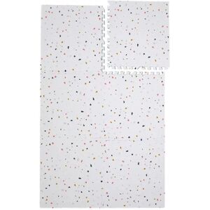 Kidolo Tapis De Jeu Enfant Puzzle Terrazzo Rose par Kidolo - 120 x 180 cm - Tapis Puzzle Mousse Bébé