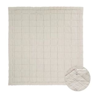 Nattiot Baby Relax Tapis Coton Anna Sable Lave par Nattiot - 100 x 140 cm - Tapis d'Eveil