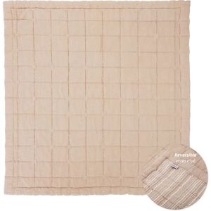 Nattiot Baby Relax Tapis Coton Anna Terracotta Lave par Nattiot - 100 x 140 cm - Tapis d'Eveil