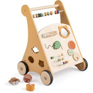 Sebra Chariot de marche en bois Faune - Jouets en bois