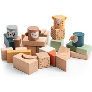 Sebra Jeu à empiler en bois Animaux - Jouets en bois