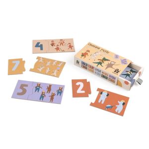 Sebra Puzzle Chiffres 1 à 10 Sebra - Jouets en bois